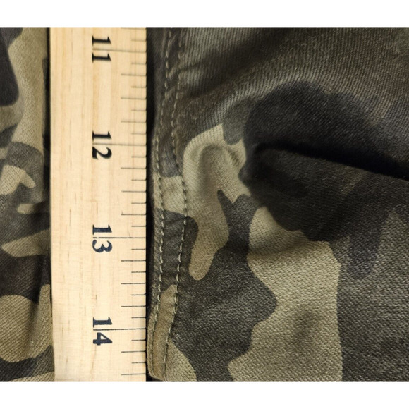 ELOQUII Cargo Pants Camo Plus Size 26 Cotton Stretch Ankle Zip Modern Casual - Picture 12 of 14